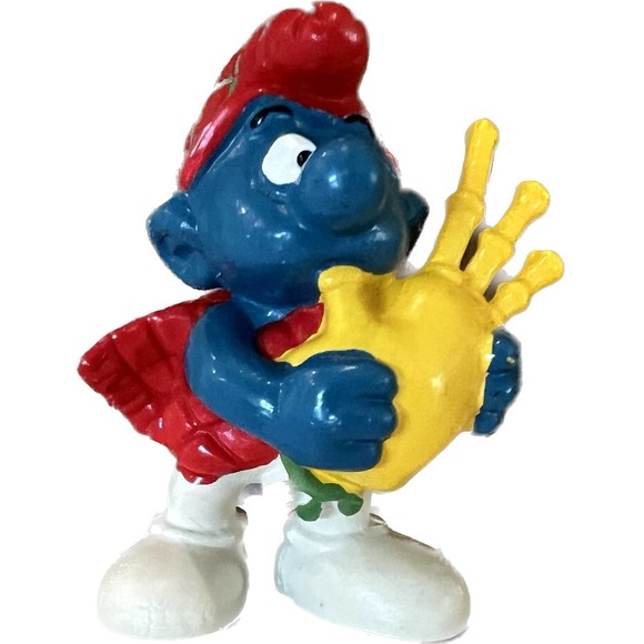 1980's Vintage Smurfs Figurines Toys 2" Tall Set of 5 Collectible Gift Schleich - Picture 9 of 12